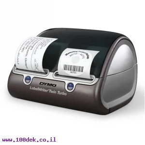 מדפסת כפולה דיימו  label wirter 400 turbo twin הדפסה תרמית ישירה על מדבקות נייר