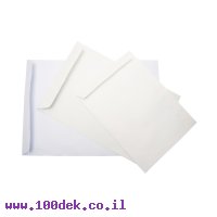 מעטפה לבנה 24x34 ס"מ (כיס) - 100 יחידות