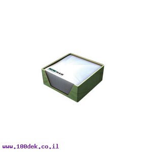 נייר ממו צבעוני 76X76 מ"מ - עם בסיס קרטון
