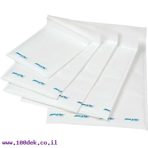 מעטפה מרופדת B (ייצור ישראלי), גודל פנימי 12x21 ס"מ, 200 יחידות