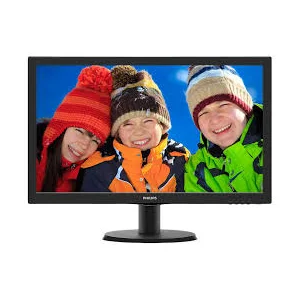 מסך פיליפס VGA DVI 23.6 1:10M 8MS spkr