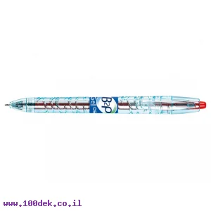עט ג'ל פיילוט Pilot B2P - אדום 0.5 מ"מ