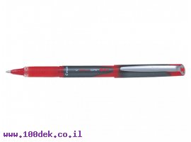 תמונה של מוצר עט רולר פיילוט Pilot V-BALL גריפ - אדום 1.0 מ"מ
