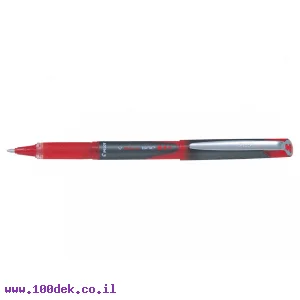 עט רולר פיילוט Pilot V-BALL גריפ - אדום 1.0 מ"מ