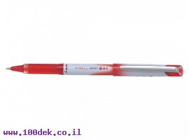 תמונה של מוצר עט רולר פיילוט Pilot V-BALL גריפ - אדום 0.5 מ"מ