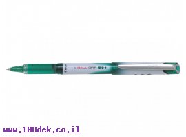 תמונה של מוצר עט רולר פיילוט Pilot V-BALL גריפ - ירוק 0.5 מ"מ