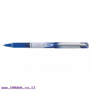 עט רולר פיילוט Pilot V-BALL גריפ - כחול 0.5 מ"מ