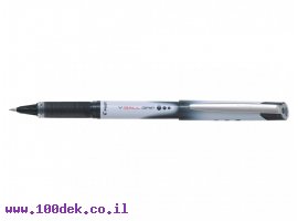 תמונה של מוצר עט רולר פיילוט Pilot V-BALL גריפ - שחור 0.5 מ"מ