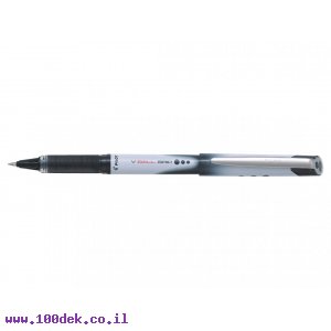 עט רולר פיילוט Pilot V-BALL גריפ - שחור 0.5 מ"מ