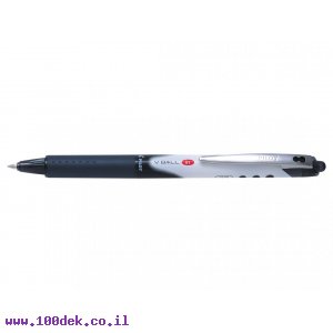 עט רולר עם לחצן פיילוט Pilot V-BALL RT - שחור 0.5 מ"מ