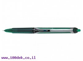 תמונה של מוצר עט ראש סיכה עם לחצן פיילוט Pilot V7 RT - ירוק 0.7 מ"מ