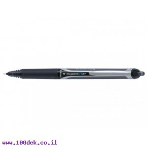 עט ראש סיכה עם לחצן פיילוט Pilot V7 RT - שחור 0.7 מ"מ