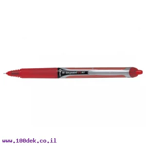 עט ראש סיכה עם לחצן פיילוט Pilot V5 RT - אדום 0.5 מ"מ