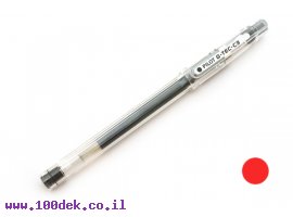 תמונה של מוצר עט ג'ל פיילוט Pilot G-TEC-C3 - אדום 0.3 מ"מ