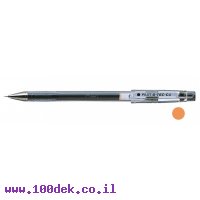 עט ג'ל פיילוט Pilot G-TEC-C4 - כתום 0.4 מ"מ