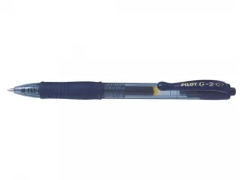 תמונה של מוצר עט ג'ל עם לחצן פיילוט Pilot G2 - שחור/כחול 0.7 מ"מ