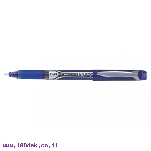 עט ראש סיכה פיילוט טקפוינט Pilot V10 גריפ - כחול 1.0 מ"מ