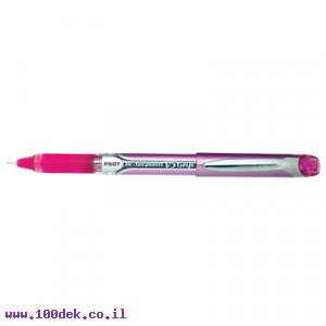 עט ראש סיכה פיילוט טקפוינט Pilot V5 גריפ - ורוד 0.5 מ"מ