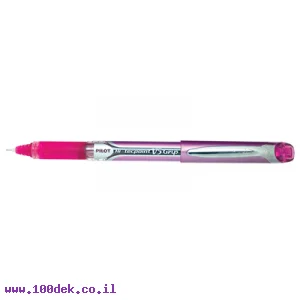 עט ראש סיכה פיילוט טקפוינט Pilot V5 גריפ - ורוד 0.5 מ"מ