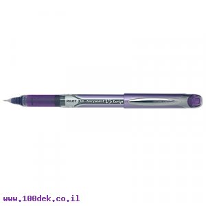 עט ראש סיכה פיילוט טקפוינט Pilot V5 גריפ - סגול 0.5 מ"מ