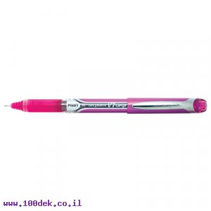 עט ראש סיכה פיילוט טקפוינט Pilot V7 גריפ - ורוד 0.7 מ"מ