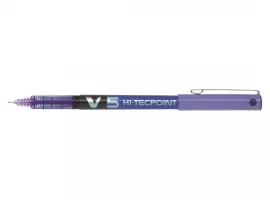 תמונה של מוצר עט ראש סיכה פיילוט Pilot V5 הקלאסי - סגול 0.5 מ"מ
