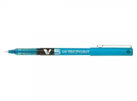 תמונה של מוצר עט ראש סיכה פיילוט Pilot V5 הקלאסי - תכלת פסטל 0.5 מ"מ