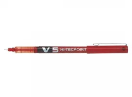 תמונה של מוצר עט ראש סיכה פיילוט Pilot V5 הקלאסי - אדום 0.5 מ"מ