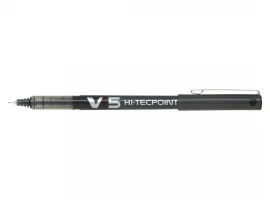 תמונה של מוצר עט ראש סיכה פיילוט Pilot V5 הקלאסי - שחור 0.5 מ"מ