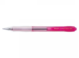 תמונה של מוצר עט כדורי עם לחצן פיילוט Pilot Super Grip - אדום נאון M