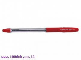 תמונה של מוצר עט כדורי גריפ פיילוט Pilot BPS-GP - אדום F