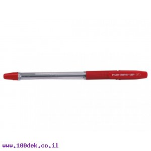 עט כדורי גריפ פיילוט Pilot BPS-GP - אדום F