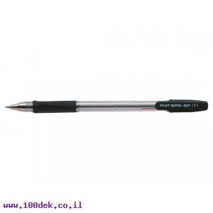 עט כדורי גריפ פיילוט Pilot BPS-GP - שחור F