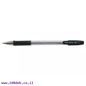 עט כדורי גריפ פיילוט Pilot BPS-GP - שחור F