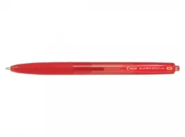 תמונה של מוצר עט כדורי עם לחצן פיילוט Pilot Super Grip - אדום 1.0 M