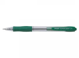 תמונה של מוצר עט כדורי עם לחצן פיילוט Pilot Super Grip - ירוק F