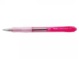 תמונה של מוצר עט כדורי עם לחצן פיילוט Pilot Super Grip - אדום נאון F