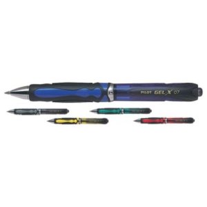 עט פיילוט GEL-X 0.7 שחור שחור   יחידות 1