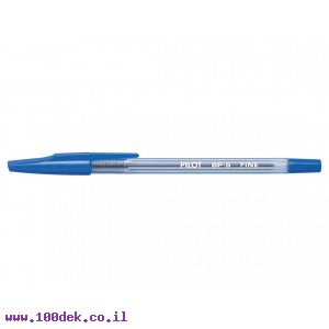 עט כדורי שקוף פיילוט Pilot BP-S - כחול F