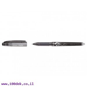 עט מחיק פיילוט Pilot FRIXION POINT - שחור 0.4 מ"מ