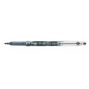 עט רולר ג'ל פיילוט Pilot P500 - שחור 0.5 מ"מ