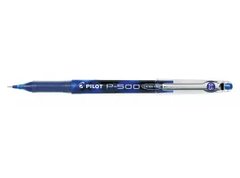תמונה של מוצר עט רולר ג'ל פיילוט Pilot P500 - כחול 0.5 מ"מ