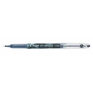 עט רולר ג'ל פיילוט Pilot P700 - שחור 0.7 מ"מ