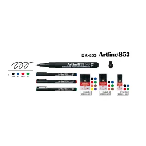 טוש לא מחיק לשקפים Artline EK-853 F (ארטליין) - ירוק