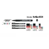 טוש לא מחיק לשקפים Artline EK-854 M (ארטליין) - אדום