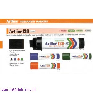 טוש סימון ארטליין   120 2 ס"מ artline  פרמננטי