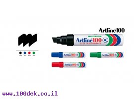 תמונה של מוצר טוש לא מחיק 100 Artline (ארטליין) - שחור