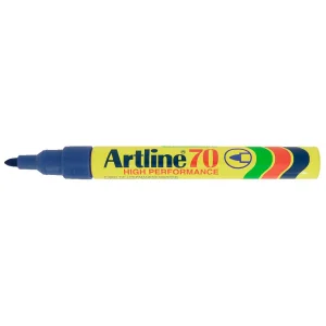 טוש לא מחיק 70 Artline (ארטליין) ראש עגול - כחול