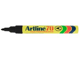 תמונה של מוצר טוש לא מחיק 70 Artline (ארטליין) ראש עגול - שחור