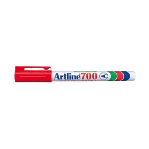 טוש לא מחיק 700 Artline (ארטליין) - אדום